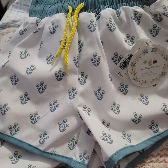 Edgehill Collectionx Sun House Children's Little Boys 2T-7 Talmadge Floral Swim - Picture 2 of 8